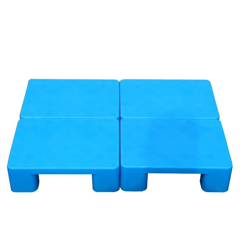 瑾如云海 塑料托盘 垫仓板 平板四脚托盘 60*40*12cm高清大图