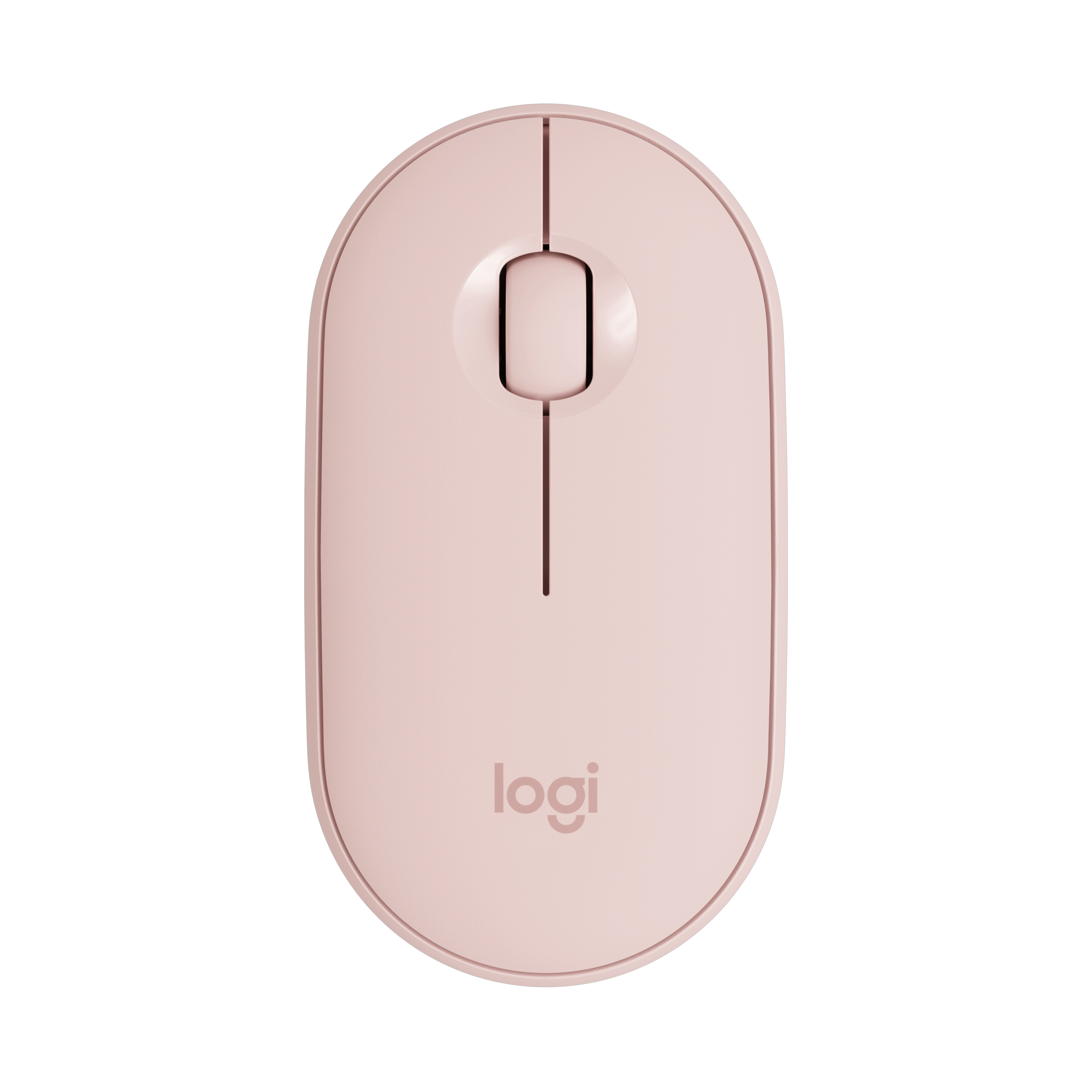 罗技(Logitech) LOGITECH PEBBLE无线鼠标-玫瑰粉高清大图