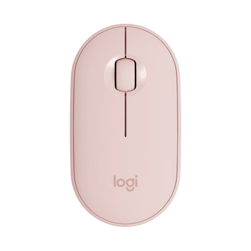 罗技(Logitech) LOGITECH PEBBLE无线鼠标-玫瑰粉