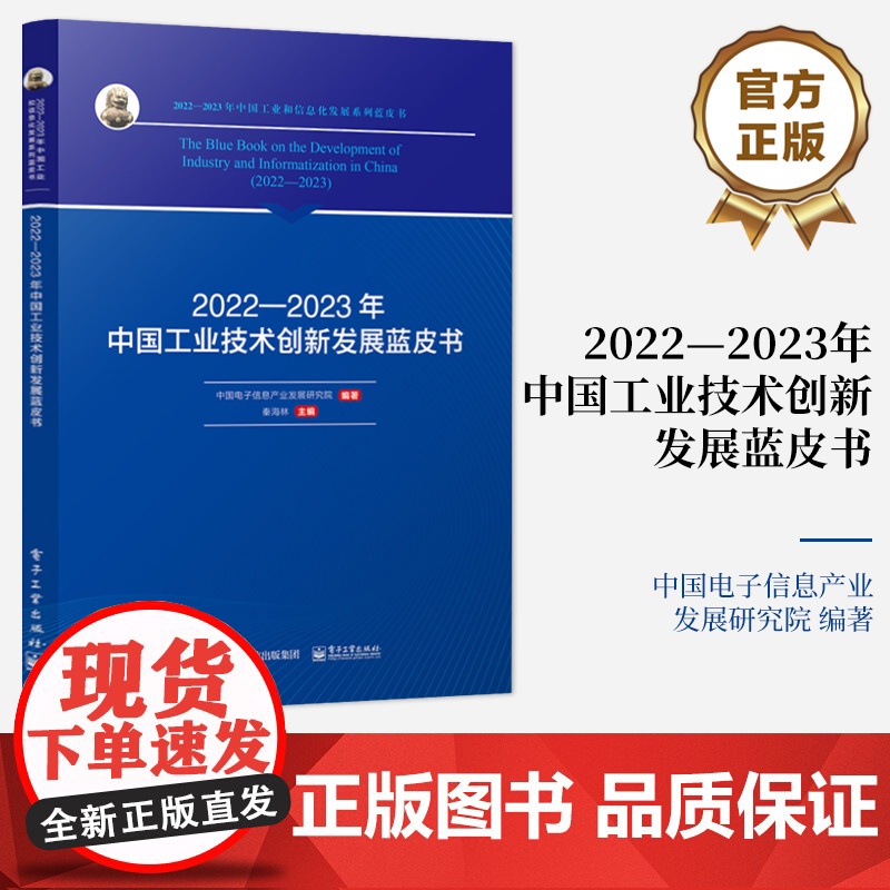 店 2022—2023年中国工业技术创新发展蓝皮书 赛迪研究院年度研究成果 鸟瞰工业技术创新发展情况高清大图