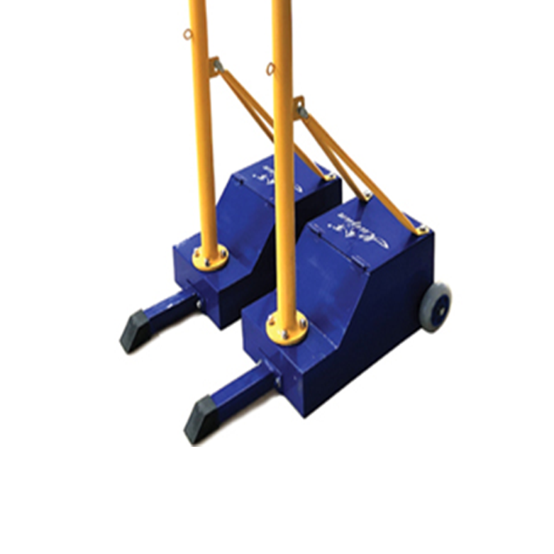 会军 移动式羽毛球柱 (含网) HJ-M006/套高清大图