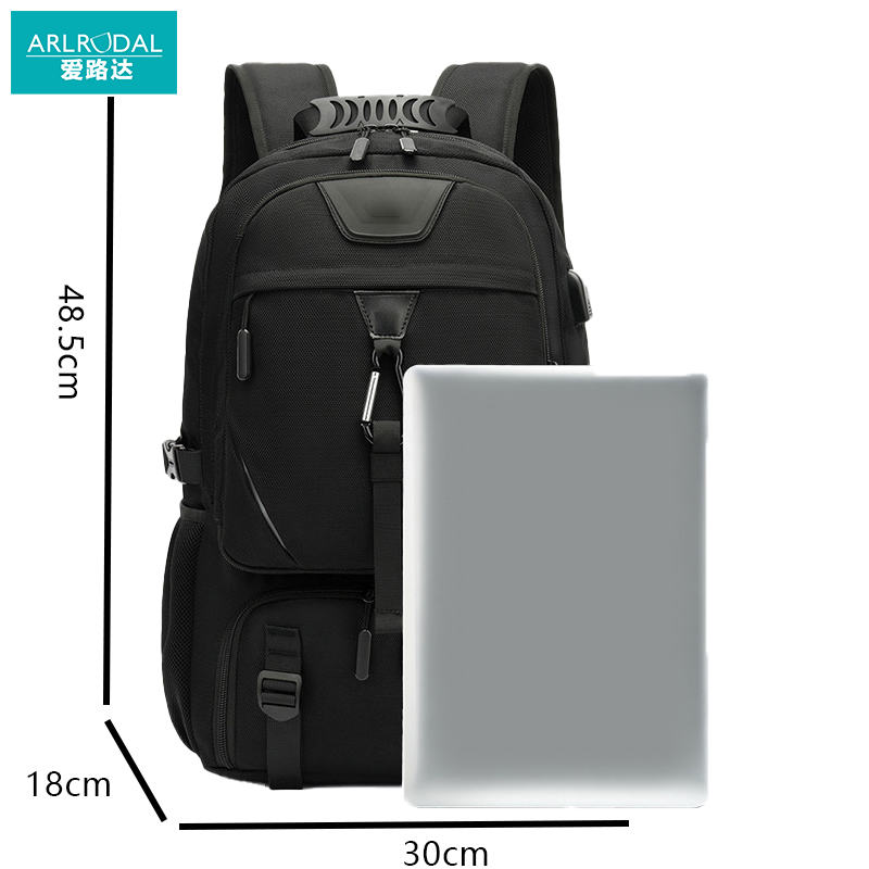 爱路达双肩包户外登山包可扩容健身包独立鞋仓 50L/个高清大图