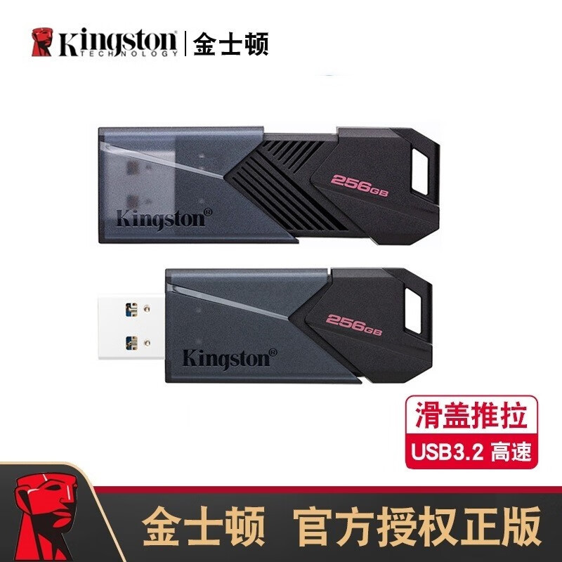 金士顿 新款DTXON 256G 超大存储 尤盘
