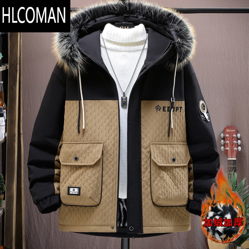 hlcoman男士棉衣