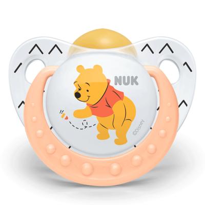 NUK安睡型迪士尼维尼乳胶安抚奶嘴(18-36个月)花型随机