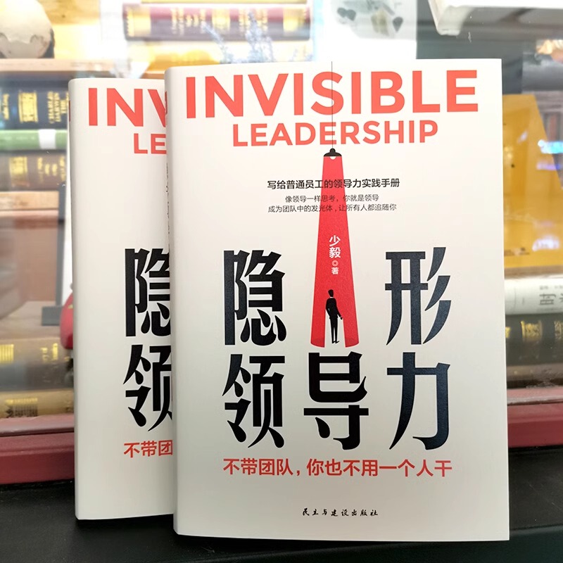 领导力法则+北大管理课 [正版]隐形领导力法则不带团队你也不用一个人干企业管理类书籍高效领导力不懂带团队你就自己累公司管高清大图