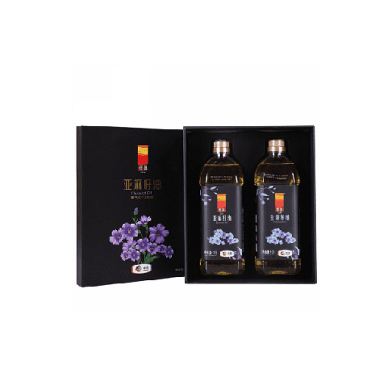 中粮悦润亚麻籽油礼盒.