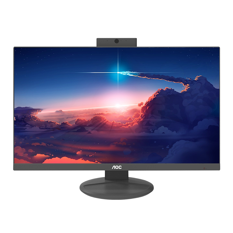 AOC AIO819 21.5英寸高清办公商用一体机台式电脑(酷睿i5-9400 8G 256GSSD 双频WiFi)