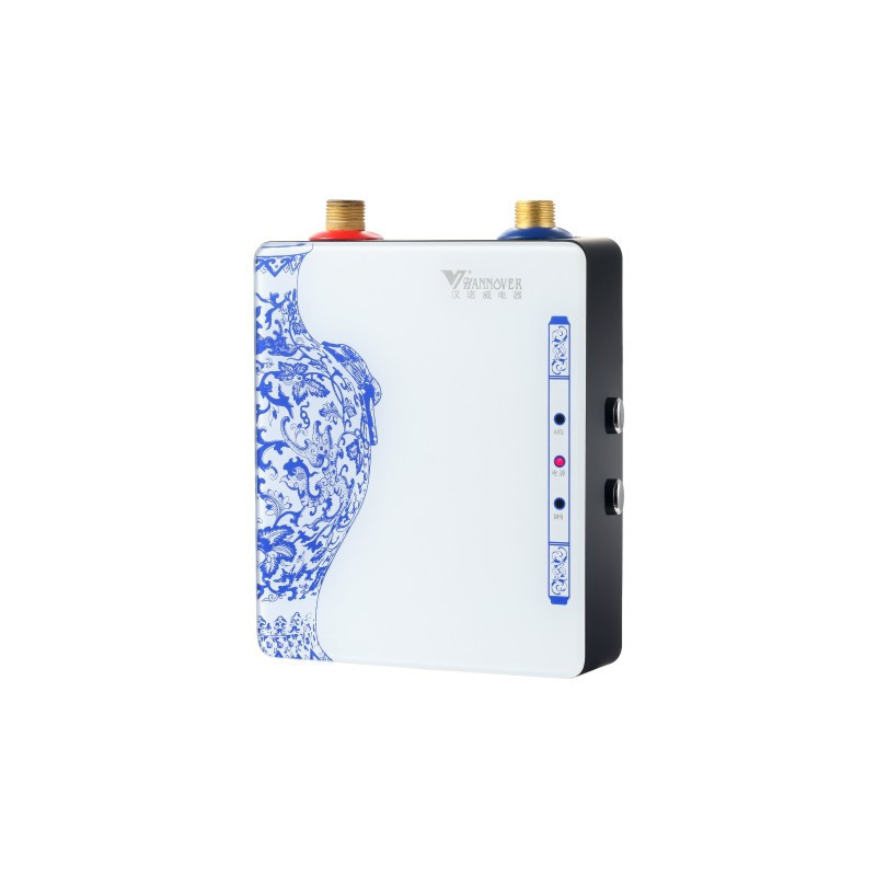 汉诺威DSC-GD7-4500即热式电热水器微电脑式快速恒温厨房厨宝