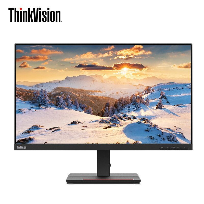联想（thinkvision） 三面窄边框 显示屏