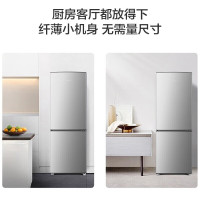 容声(Ronshen)冰箱170升两门小型家用宿舍小户型办公室租房用节能低噪急速冷冻双门自动低温BCD-170D11D