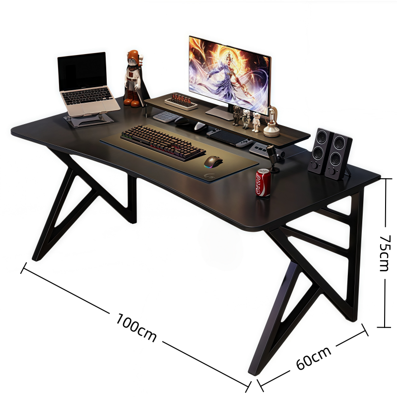 乐琪艺 办公桌100*60*75cm张高清大图