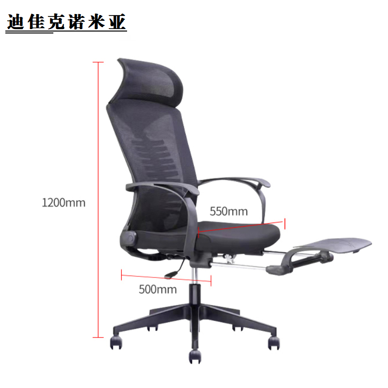 迪佳克诺米亚 办公椅 午休椅 WXQ-550*500*1200mm 把高清大图