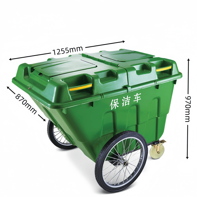 鑫木樽垃圾车400L个高清大图