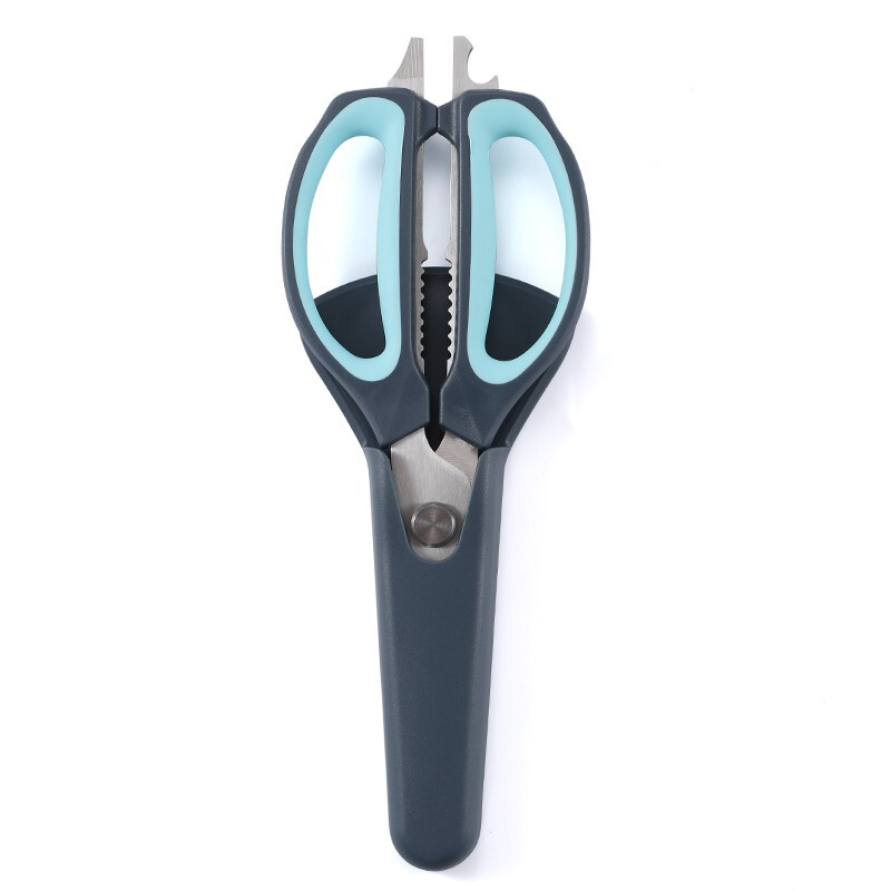 张小泉剪刀强力鸡骨剪多功能厨房剪子剖鱼腹剪骨头不锈钢食物烤肉剪锋利高清大图