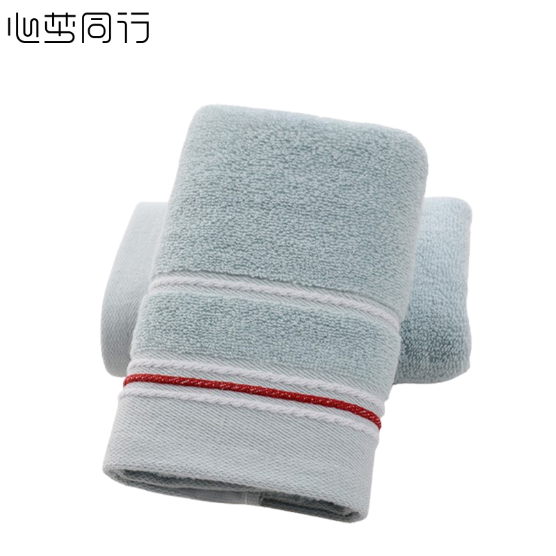 心梦同行纯棉毛巾擦脸擦汗面巾加厚洗脸巾 34*75cm±2cm/105g/2329/条
