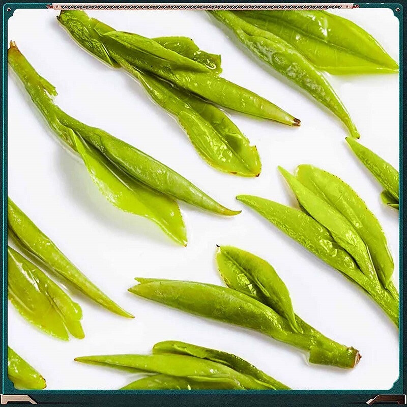明前龙井绿茶新茶浙江原产绿茶龙井豆香茶嫩芽节日送礼送长辈礼物礼盒装300g高清大图