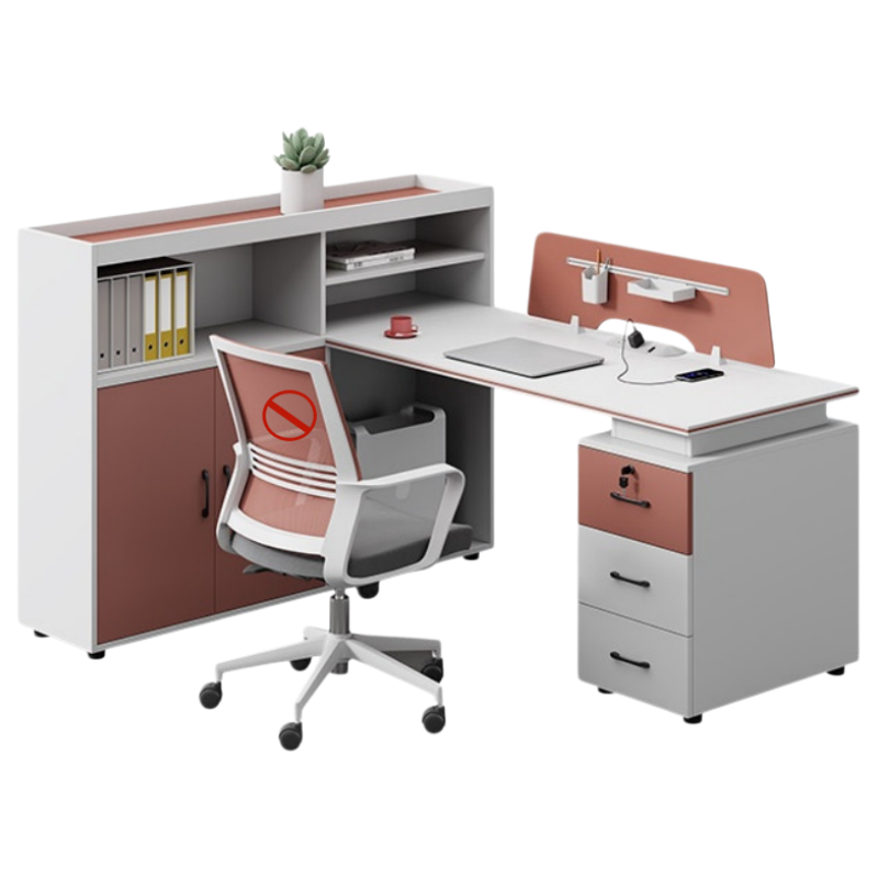 铭思达屏风办公桌高清大图