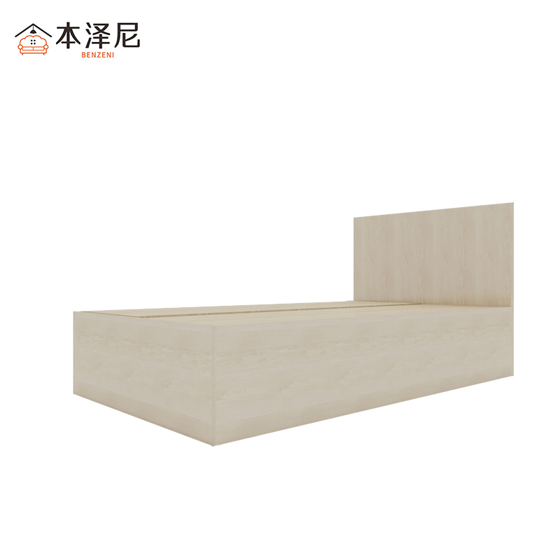 本泽尼 单人床 HTZC-GDD722C 2000*1200*1000mm 张高清大图