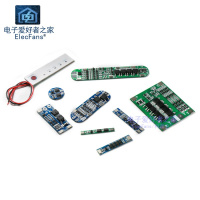 18650锂电池3.7V过充12V过放4串过流短路7.4V充 3串11.1V-12.6V/8A锂电池保护板瞬间电流12A