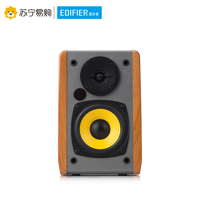 Edifier/漫步者 R1000BT 经典延续2.0声道蓝牙音箱无线台式电脑有源音响低音炮木质
