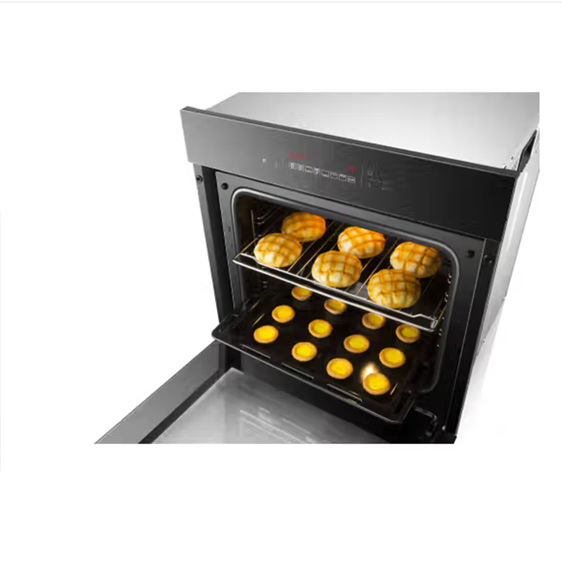 老板robam嵌入式40l60l蒸烤箱组合s273r073上下独立控温烤箱蒸箱多