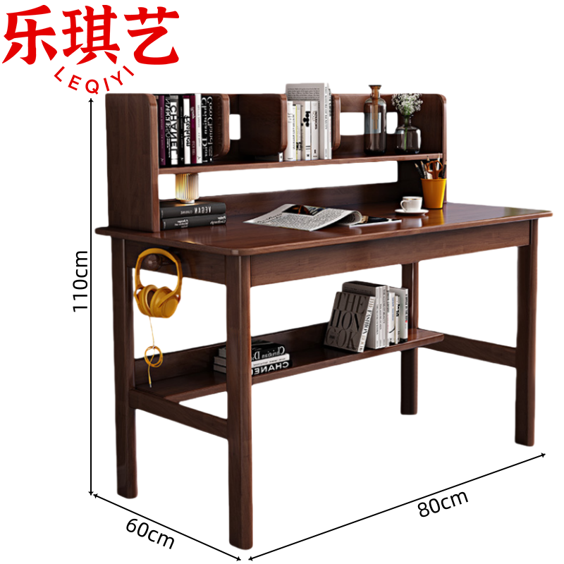 豫龙都书桌木质张高清大图