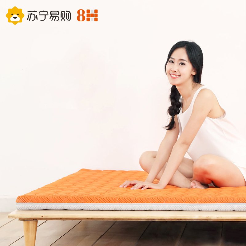 8H床垫 防螨抗菌青春床垫X2 双面睡感透气床垫 单双人床褥子学生海绵床垫四季