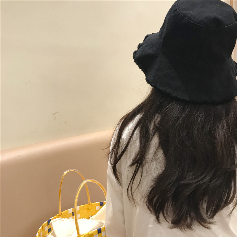 苏芈渔夫帽女早春2021新款网红款遮阳帽春秋乞丐帽子日系夏季防晒盆帽
