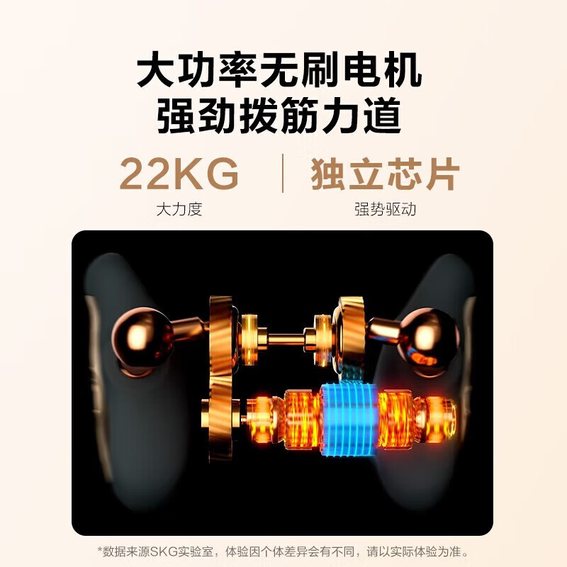 SKG颈部按摩仪 N5系列3代 鎏金白 颈椎按摩仪颈部按摩仪高清大图