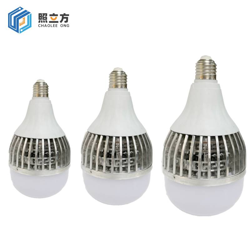 照立方 LED灯泡 80W 鳍片球泡 E27螺口 个高清大图