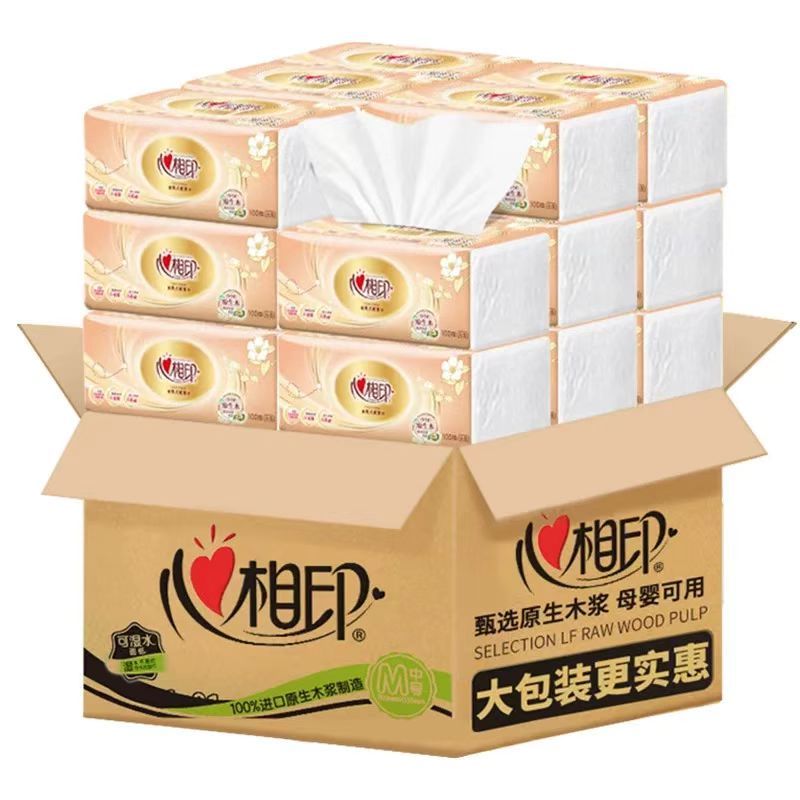 恒安DT200心相印XL200抽无香软抽3包/提DL高清大图