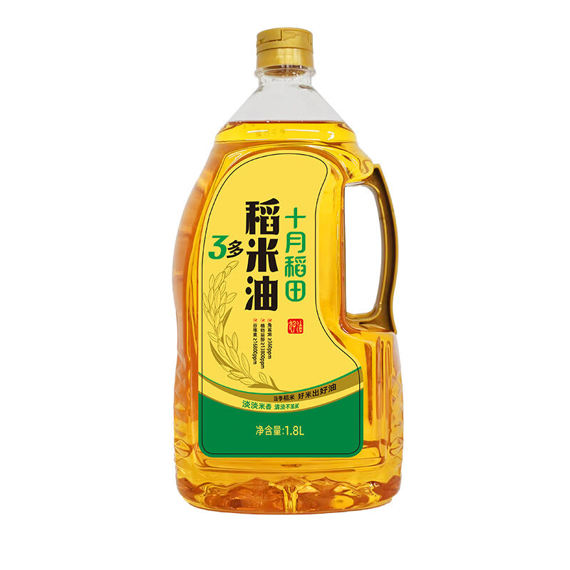 十月稻田 3多营养稻米油 1.8L