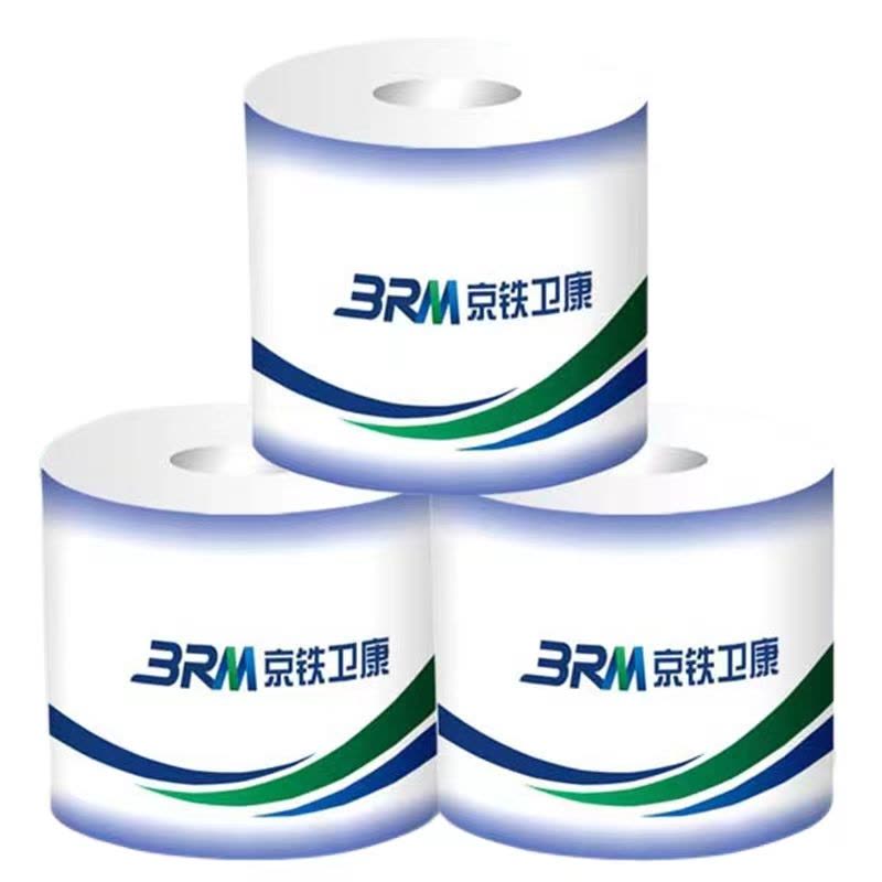 京铁卫康 有芯卷纸家用卫生纸 150g图片