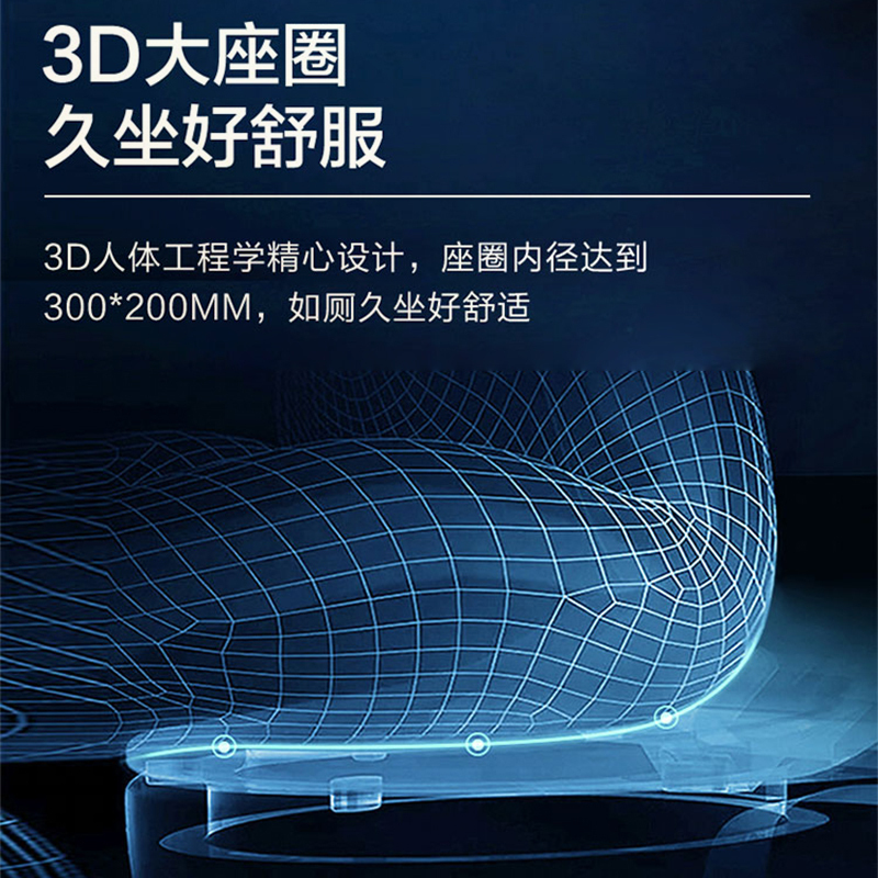 海尔(Haier)卫玺智能马桶盖全自动家用即热式电动冲洗加热坐便器盖VE-N4H15(E8)