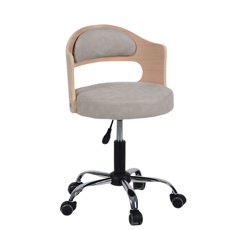 蕃蒂升降椅卡其色把高清大图