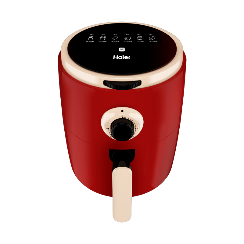 海尔(Haier) 空气炸锅HA-M03R 红色高清大图