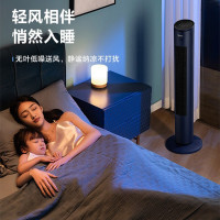 美的(Midea) 电风扇家用 智能遥控塔扇 无叶风扇左右摇头7小时预约定时客厅卧室风扇 [基础遥控款]ZAF09MR