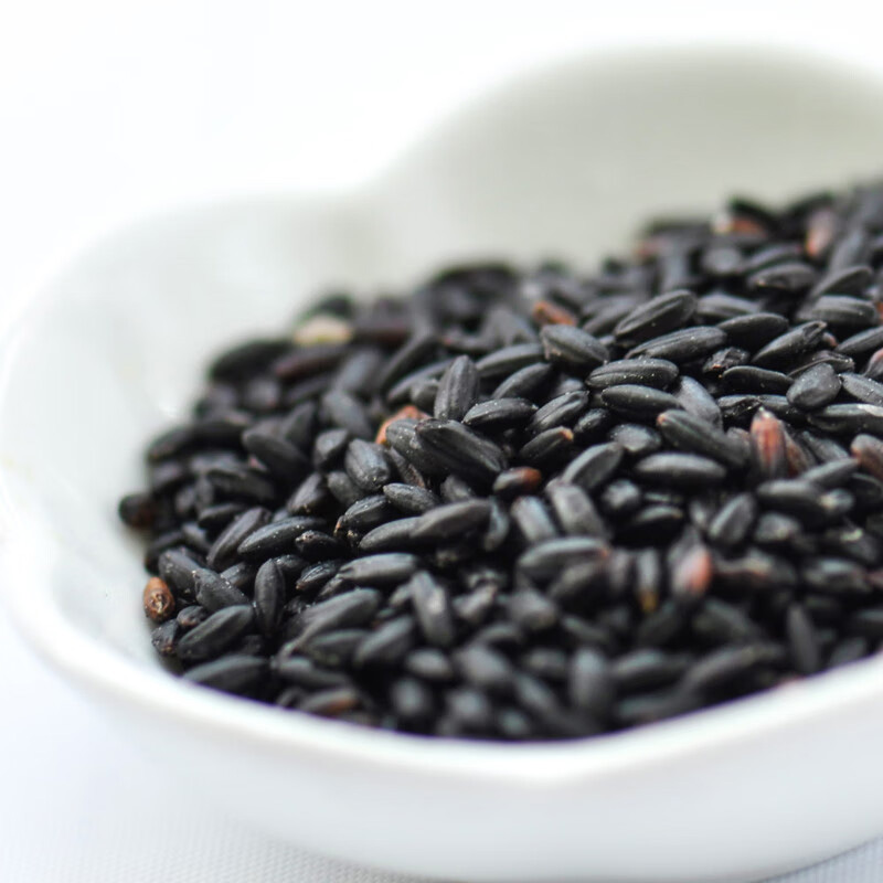 燕之坊黑米颗粒饱满大小均匀品相完好软糯可口米香浓郁470g高清大图