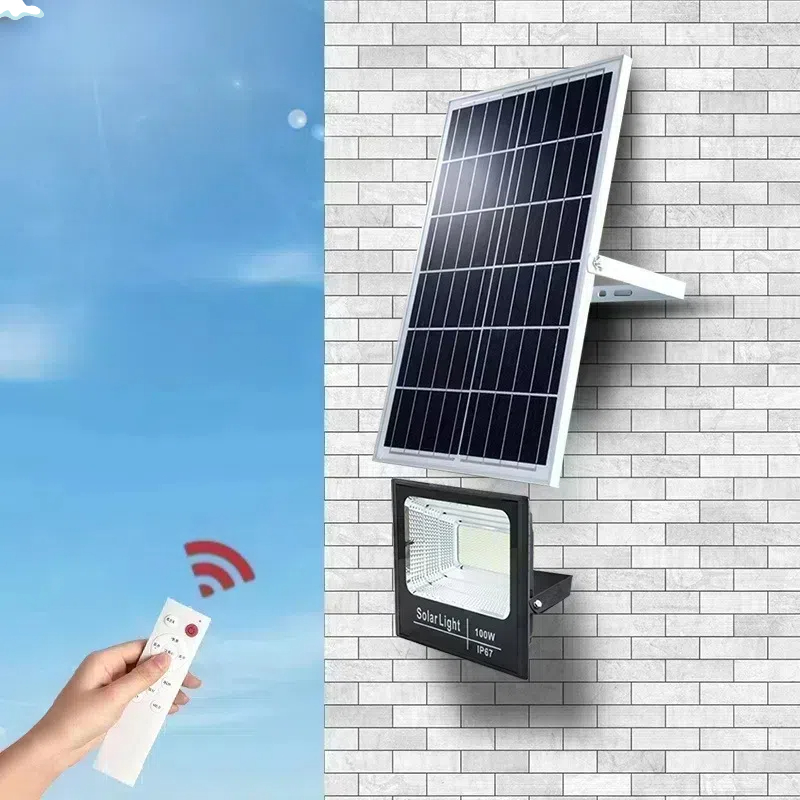 亮思能-太阳能投光灯 户外防水路灯 庭院照明灯 LSN-YFTD/个(200W)高清大图