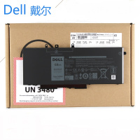 戴尔 GJKNX 原装笔记本电池4芯 7.6V 68Wh 适用Latitude 5280 5480 5580 3520
