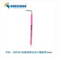 诺斯曼 S2特长炫彩内六角扳手 3mm 145744 （10把） BJDT