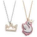 Swarovski女项链施华洛世奇饰品Gema天鹅造型时尚首饰日常搭配派对聚会 图片色
