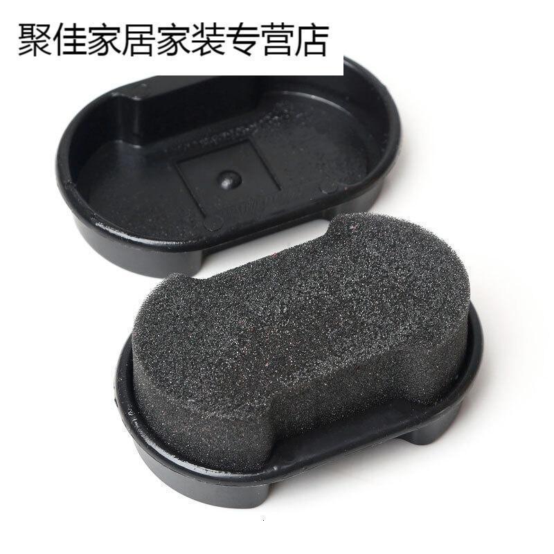 擦鞋海绵黑皮鞋油刷双面通用擦鞋器鞋腊擦鞋巾情人节_5高清大图