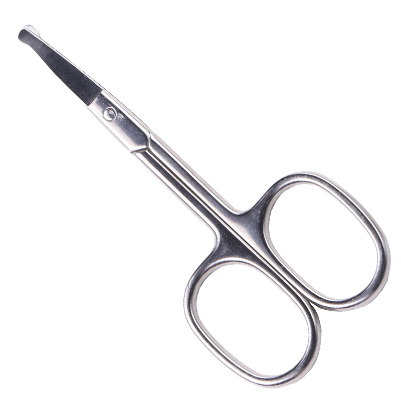 张小泉 鼻毛剪刀家用圆头小剪子不锈钢女士男士专用鼻毛修剪器修鬓角胡子高清大图