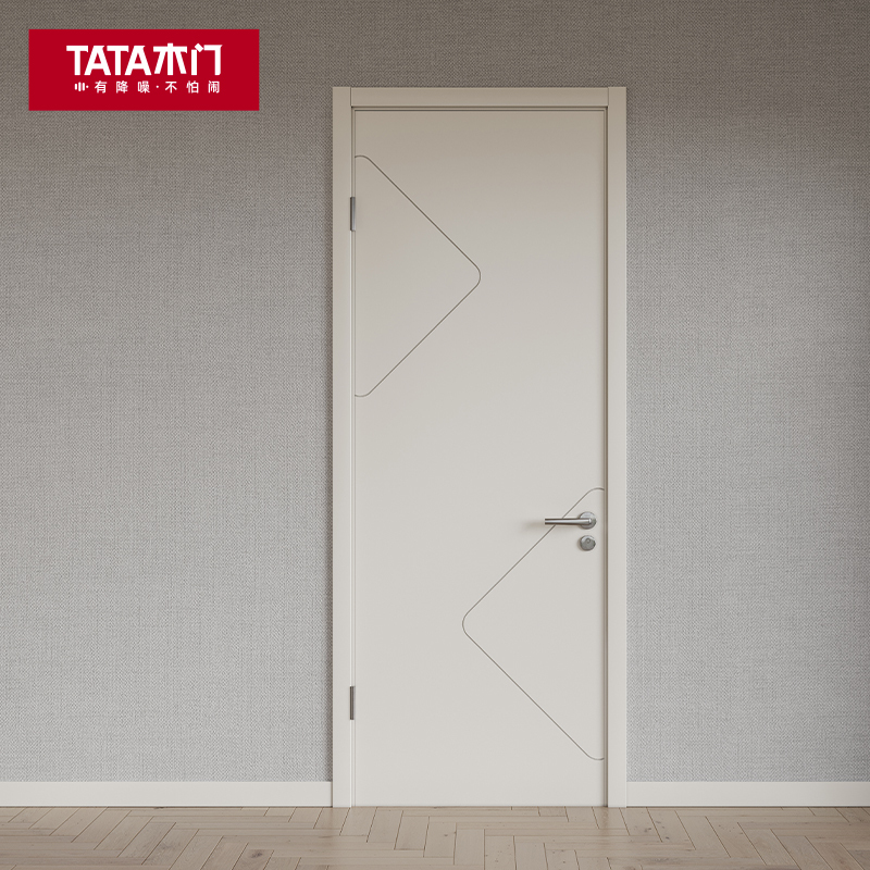 tata木门现代简约卧室门全屋定制室内门免漆门t301