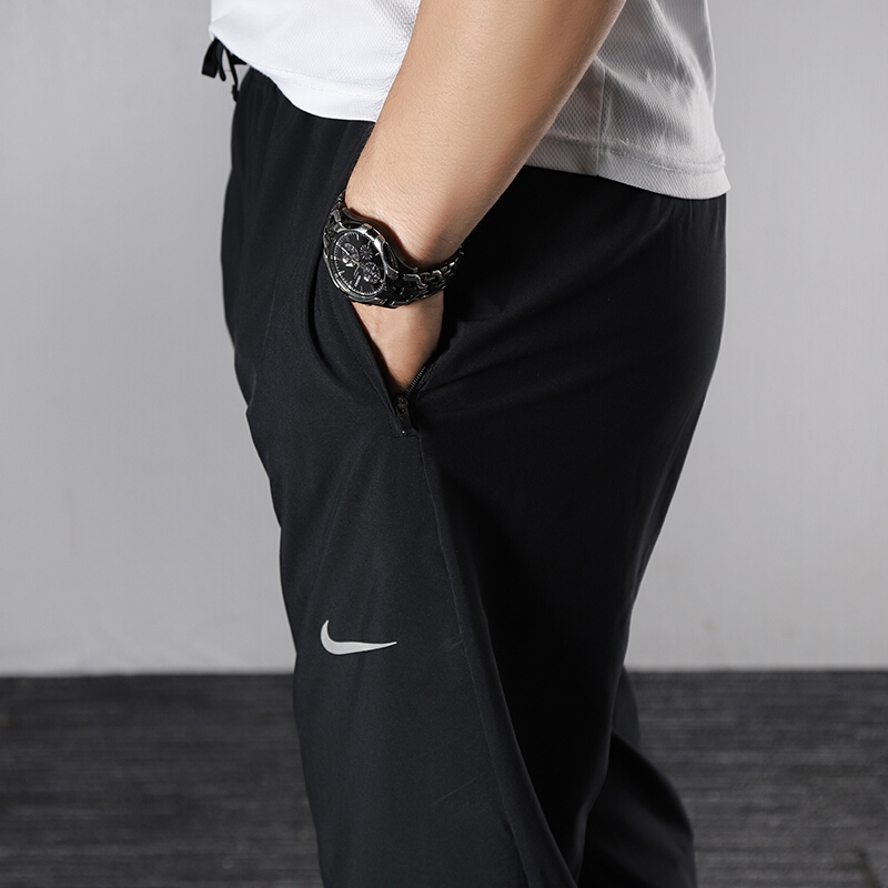 NIKE耐克男裤新款跑步训练健身时尚舒适透气休闲薄款运动长裤BV4834-010 C