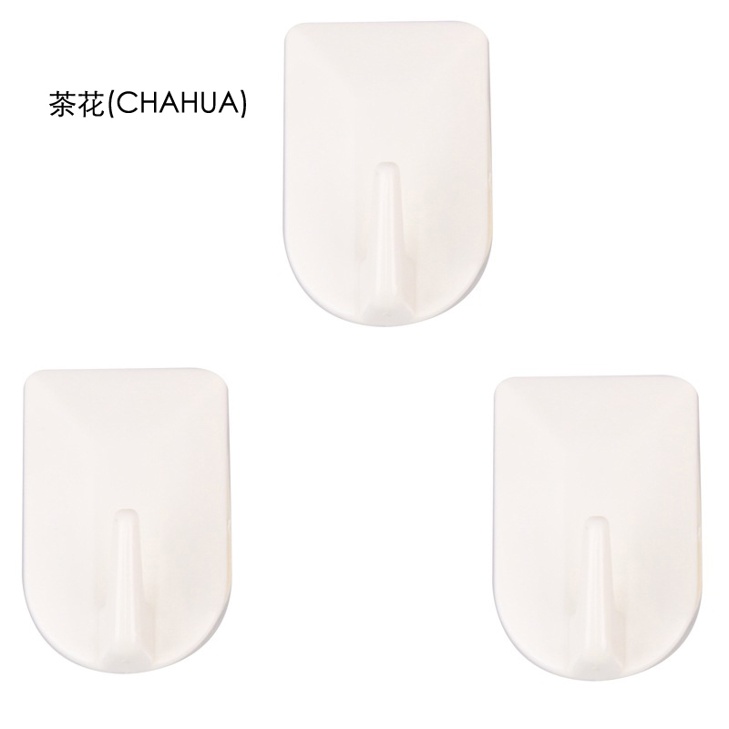 茶花(CHAHUA) 2926 浮面强力粘钩 3只/包(计价单位:包)(BY)