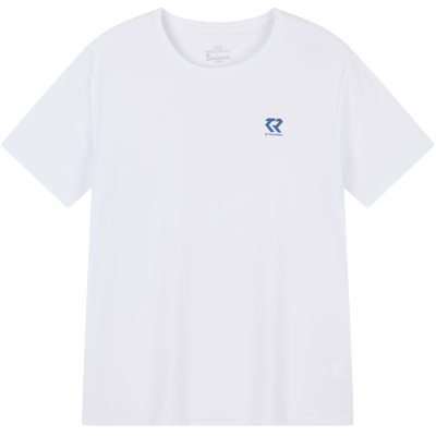 361°运动T恤男夏季新款训练速干衣652424121V 4XL 本白