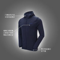 Marmot/土拨鼠 男子 户外防风保暖弹力开衫抓绒衣